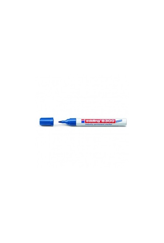 Marker for grease surfaces 1,5-3 mm (blue) Edding Industry Permanent 8300 (E-8300/03) | Valeon